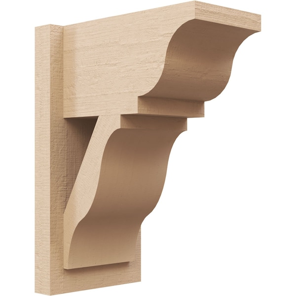 Ekena Millwork 7 1/2-in W x 12-in D x 16-in H Funston Trad Rough Cedar Woodgrain TimberThane Outlooker, Primed Tan OUTUR075X12X16FST04RCPR - main